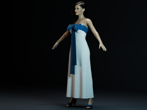 Eliza Dushku Modello 3D