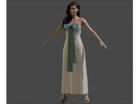 Eliza Dushku Modello 3D