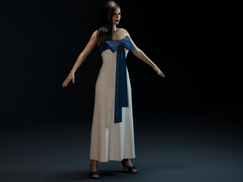 Eliza Dushku Modello 3D