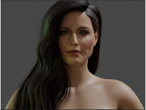 Eliza Dushku Modello 3D