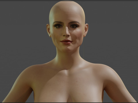 Eliza Dushku Modello 3D