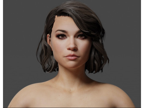 Jessica Parker Kennedy 3D-Modell
