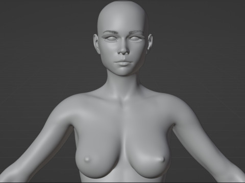 Jessica Parker Kennedy 3D-Modell