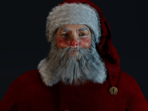 Santa Claus 3Dモデル