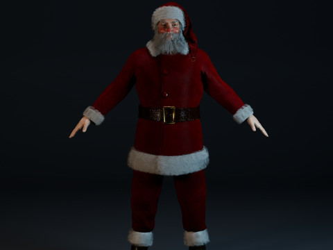 Santa Claus 3Dモデル