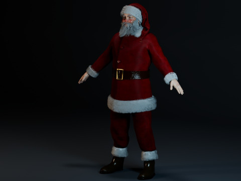 Santa Claus 3Dモデル