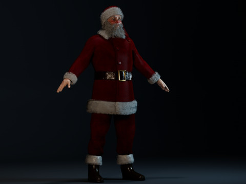 Santa Claus 3Dモデル