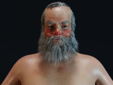 Santa Claus 3Dモデル