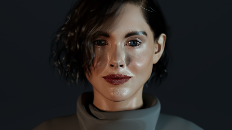 Alison Brie 3D Model .c4d .max .obj .3ds .fbx .stl .blend