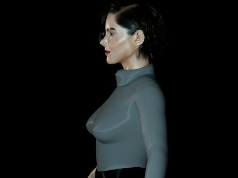 Alison Brie 3D Model