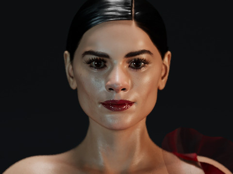 Hayley Atwell 3Dモデル