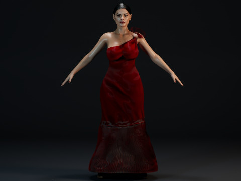 Hayley Atwell 3Dモデル