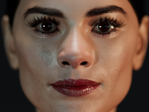 Hayley Atwell 3Dモデル