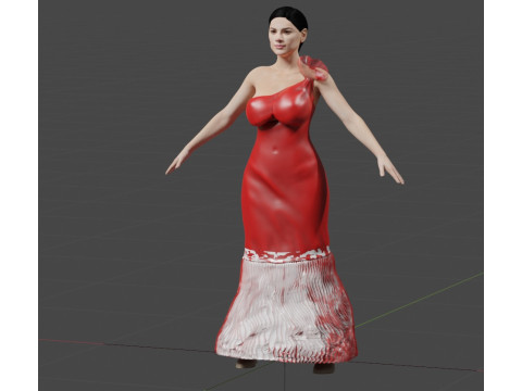 Hayley Atwell 3Dモデル