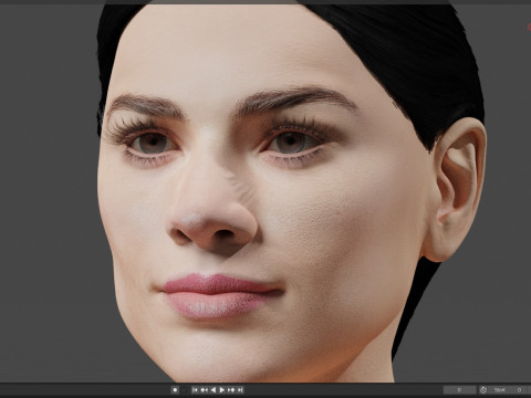 Hayley Atwell 3Dモデル