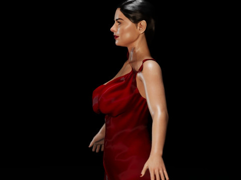 Hayley Atwell 3Dモデル
