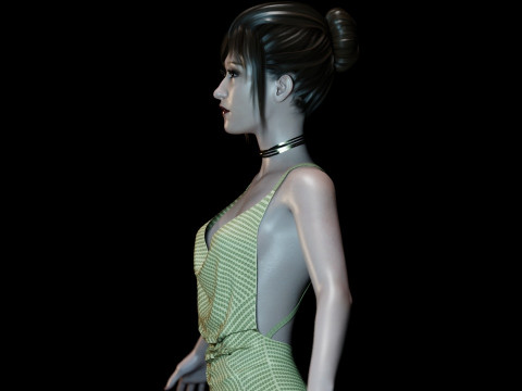 Taissa Farmiga 3D Model