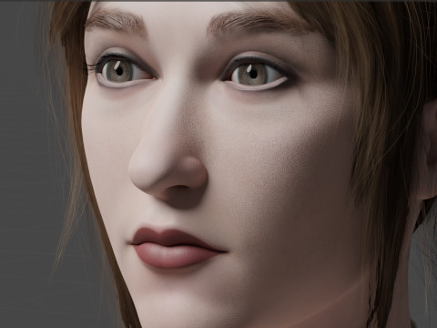 Taissa Farmiga 3D Model