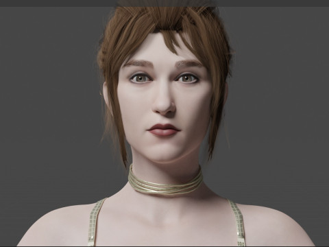 Taissa Farmiga 3D Model