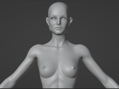 Jodie Foster 3D Model