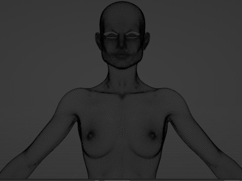 Jodie Foster 3D Model
