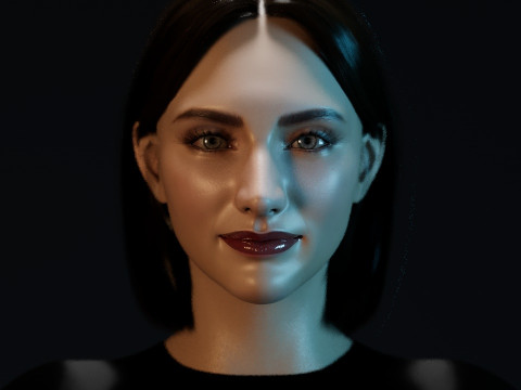 Abigail Shapiro 3Dモデル