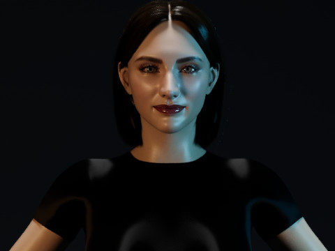 Abigail Shapiro 3Dモデル