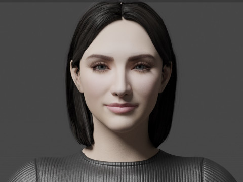 Abigail Shapiro 3Dモデル