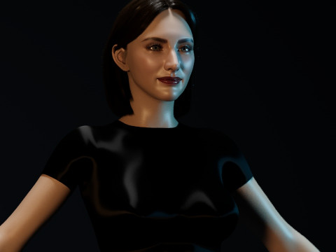 Abigail Shapiro 3Dモデル