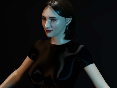 Abigail Shapiro 3Dモデル