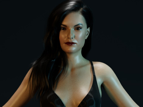 Sasha Grey 3Dモデル
