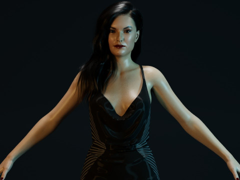 Sasha Grey 3Dモデル