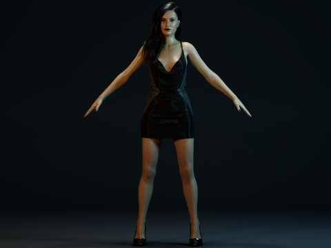 Sasha Grey 3Dモデル