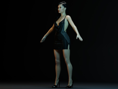 Sasha Grey 3Dモデル