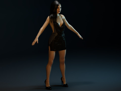 Sasha Grey 3Dモデル