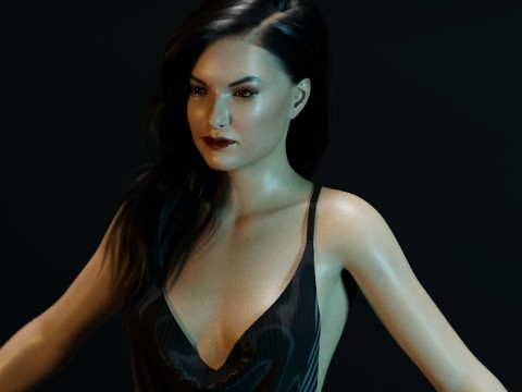 Sasha Grey 3Dモデル