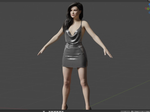 Sasha Grey 3Dモデル