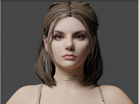 Dafne Keen 3D Model