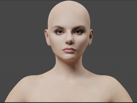 Dafne Keen 3D Model