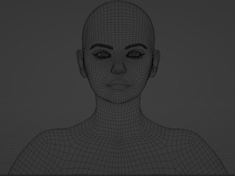 Dafne Keen 3D Model