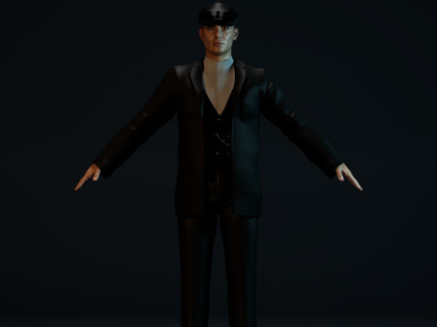 Cillian Murphy Model 3D