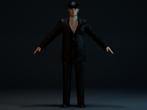Cillian Murphy Model 3D