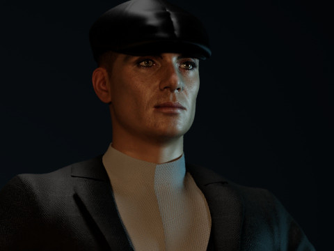 Cillian Murphy Model 3D