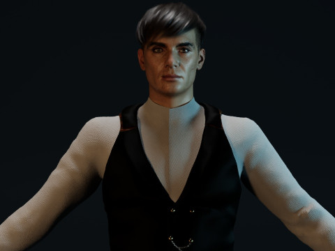 Cillian Murphy Model 3D