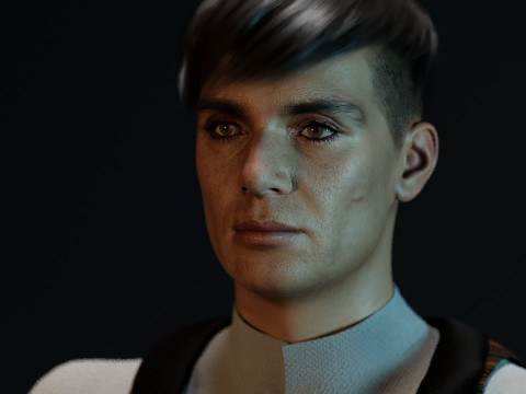 Cillian Murphy Model 3D