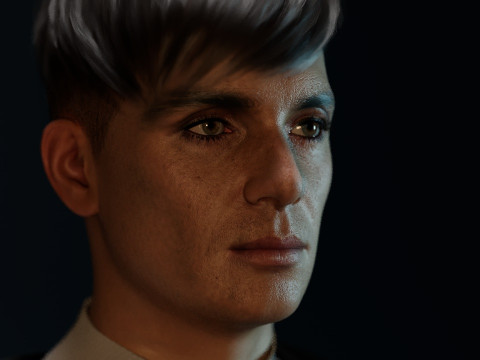 Cillian Murphy Model 3D