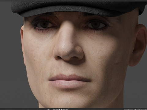 Cillian Murphy Model 3D