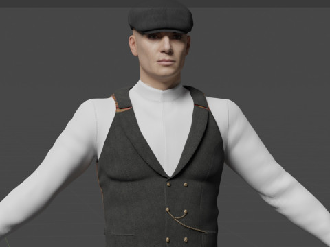 Cillian Murphy Model 3D