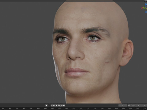 Cillian Murphy Model 3D