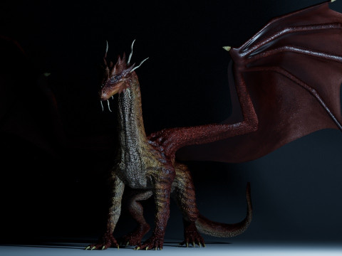 Red Dragon 3D 모델